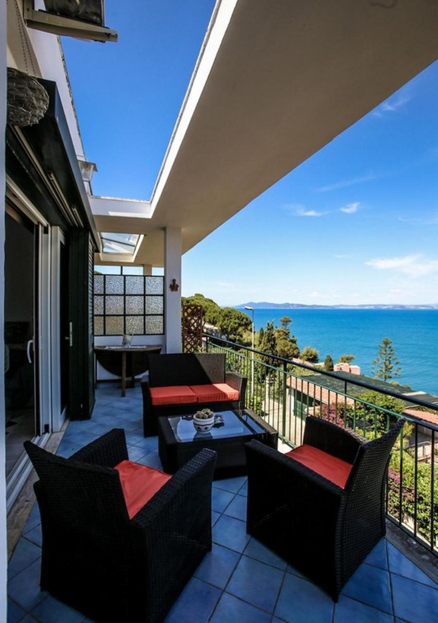 Terrace Sea View Lejlighed Porto Santo Stefano  Eksteriør billede